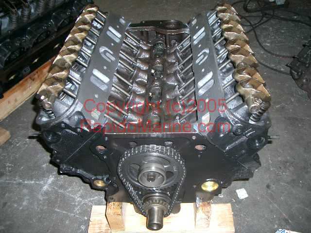 Chrysler 318 marine long block